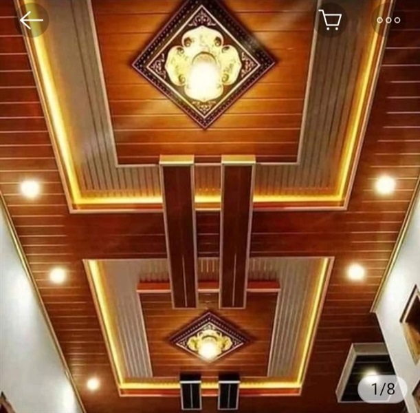 Mẫu Trần Nhựa Nano Phòng Khách Đẹp, Ấn Tượng Năm 2025