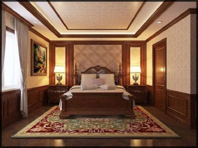 Trần nhựa giật 2 cấp màu trung tính